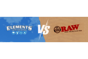 The Thinnest King Size Rolling Papers: RAW Ethereals vs. Elements Phantom