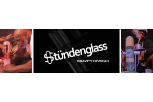 Tyson 2.0 & Khalifa Violet Sky Gravity Hookahs by Stundenglass