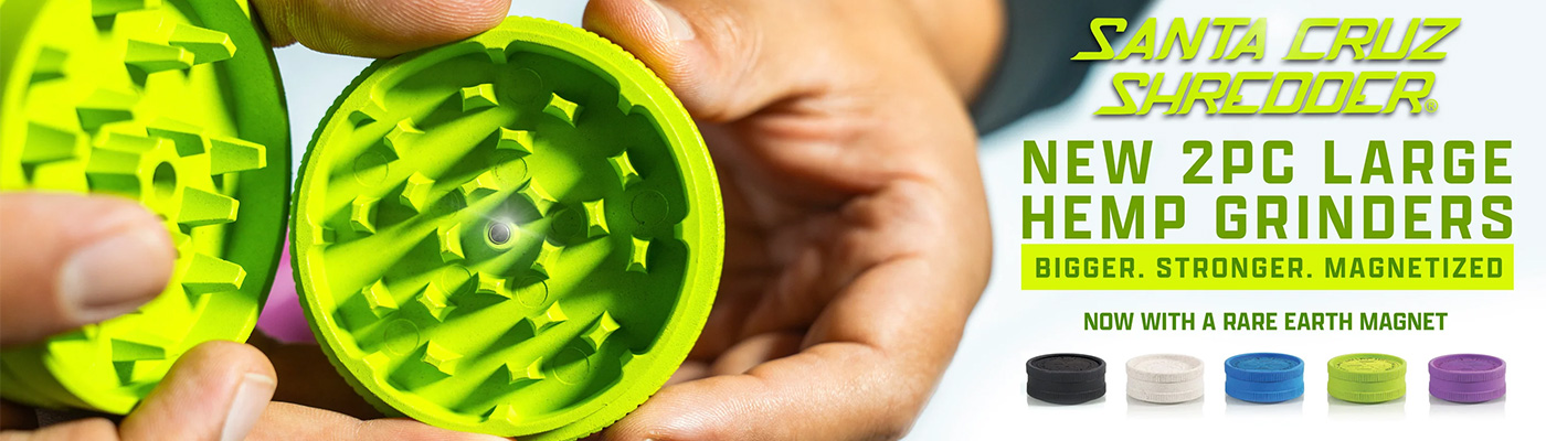 Santa Cruz Shredder Hemp Grinder