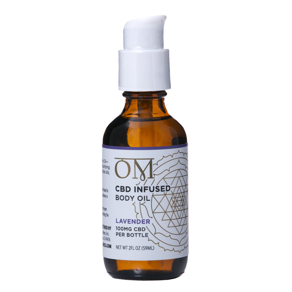 Lavender 100mg CBD Body Oil by OM Wellness Wholesale