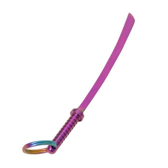 Titanium Pink Samurai Sword Dab Tool by Pure Sativa