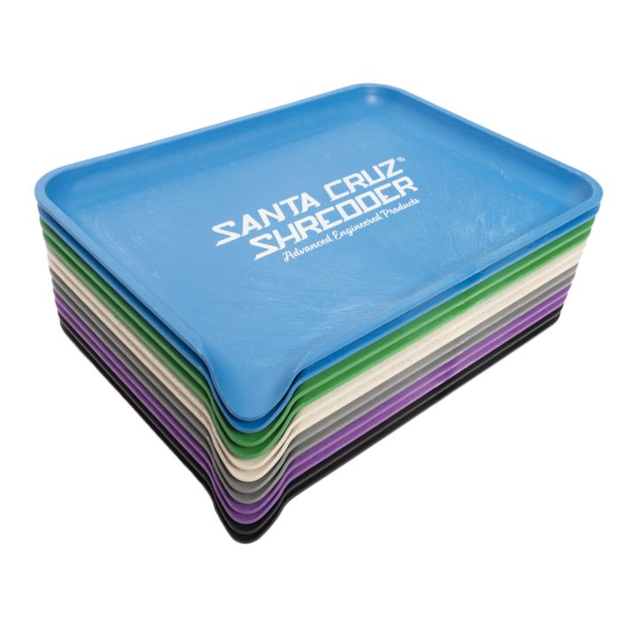 Santa Cruz Shredder - Small Hemp Rolling Tray - Assorted Colors