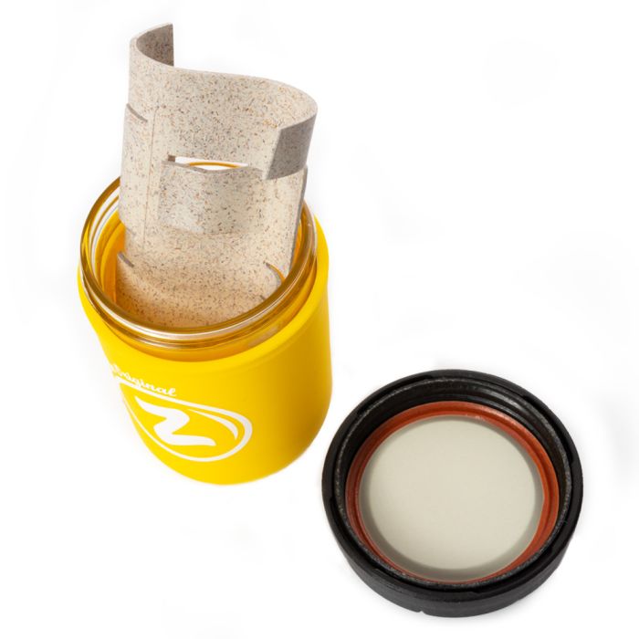 The Original Z 8oz Mason Stash Jar by RE:STASH - Yellow