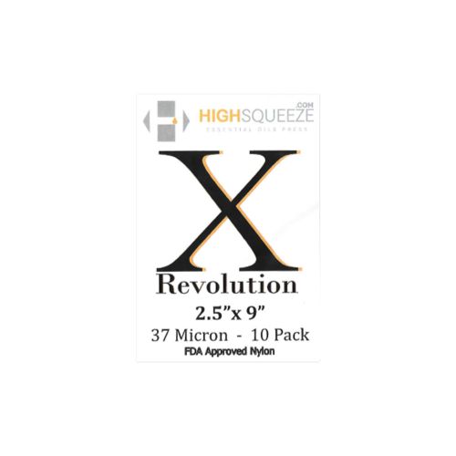 Professional 2.5" x 9" (X Revolution) Rosin Press Extraction Bags by High Squeeze