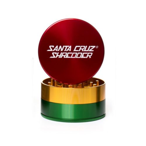 Large 3 Piece Gloss Herb Grinders by Santa Cruz Shredder