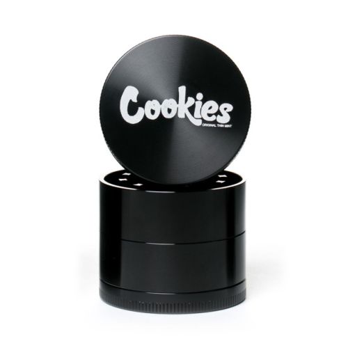 Medium 4 Piece Cookies Gloss Herb Grinders by Santa Cruz Shredder