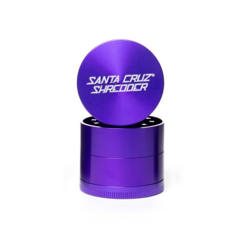 Medium 4 Piece Gloss Herb Grinders by Santa Cruz Shredder