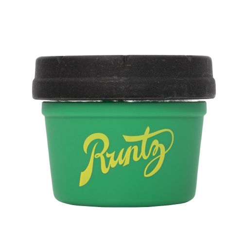 Green & Yellow 4oz Runtz Mason Stash Jar by RE:STASH