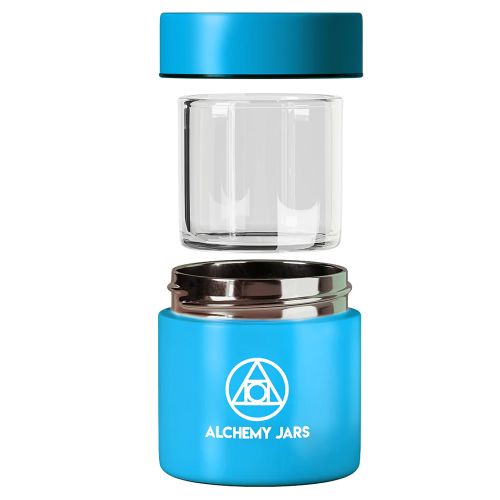 Miami Blue Vacuum Insulated 50ml Concentrate Jar by Alchemy Jars