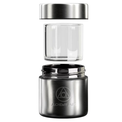 Stainless Steel Vacuum Insulated 50ml Concentrate Jar by Alchemy Jars