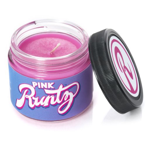 Soy Aromatherapy Candle by Runtz - Pink
