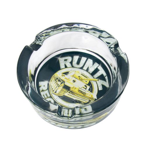 Diamonds Glass Ashtray By Runtz