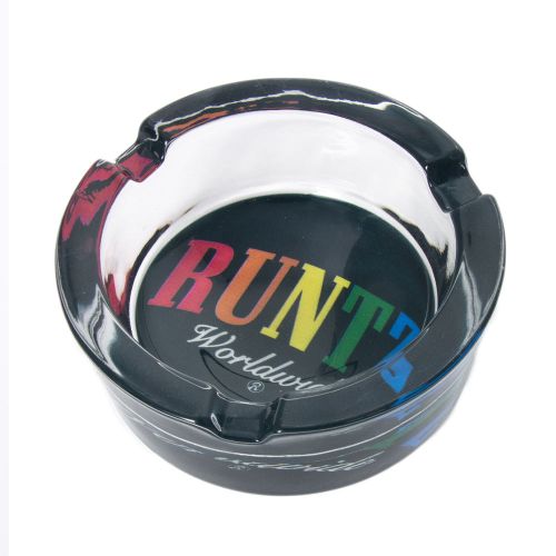 Rainbow Glass Ashtray By Runtz