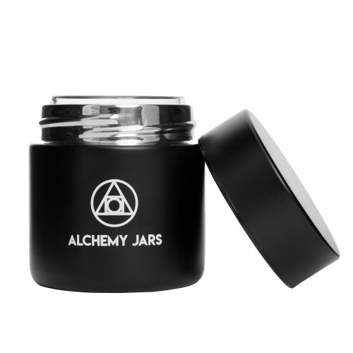Black Vacuum Insulated 50ml Concentrate Jar by Alchemy Jars 