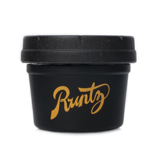 Black & Gold 4oz Runtz Mason Stash Jar by RE:STASH