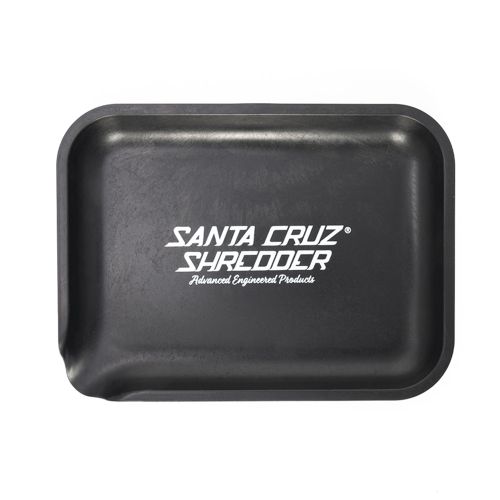 Hemp Rolling Tray by Santa Cruz Shredder - (Black)