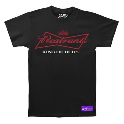 King Of Buds T-Shirt By Runtz - Black