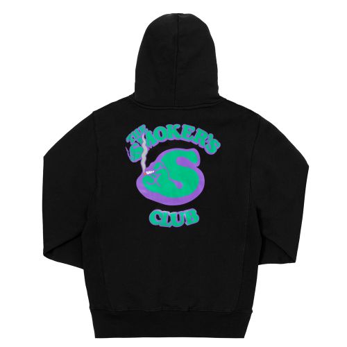 The Smoker's Club Logo Hoodie - Black