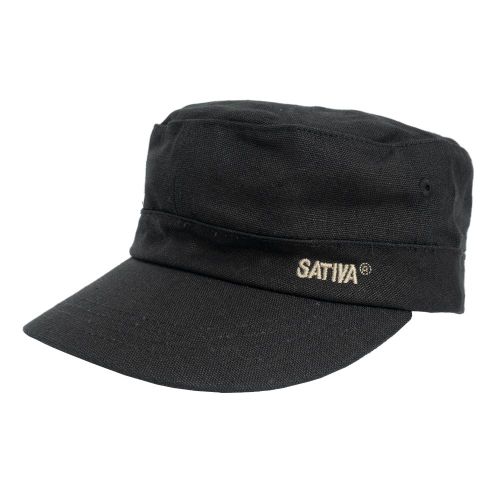 Military Hat with Strapback by Sativa Hemp Bags