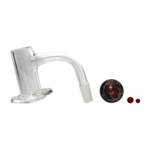 Blender Quartz Banger with Slurper Set by Privileged Lungs 