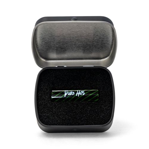 Pure Hits Tip Glass Filter Tip Green Black