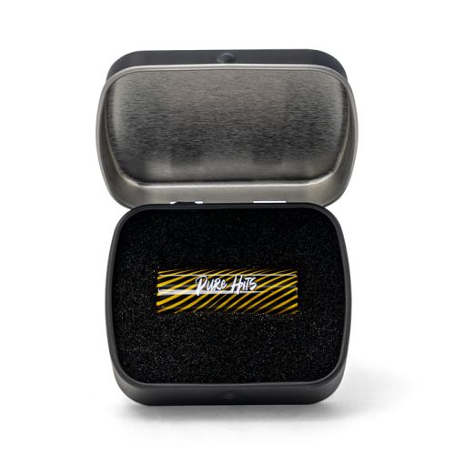 Pure Hits Tip Glass Filter Tip Yellow Black