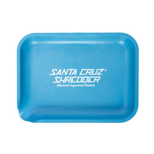 Hemp Rolling Tray by Santa Cruz Shredder - (Blue)