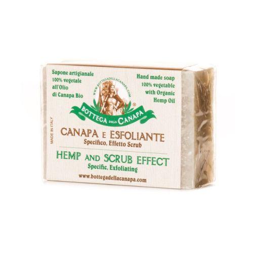 Hemp Soap With Scrub Effect by Bottega Della Canapa