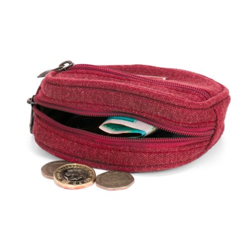 Hemp Coin Pouch by Sativa Bags