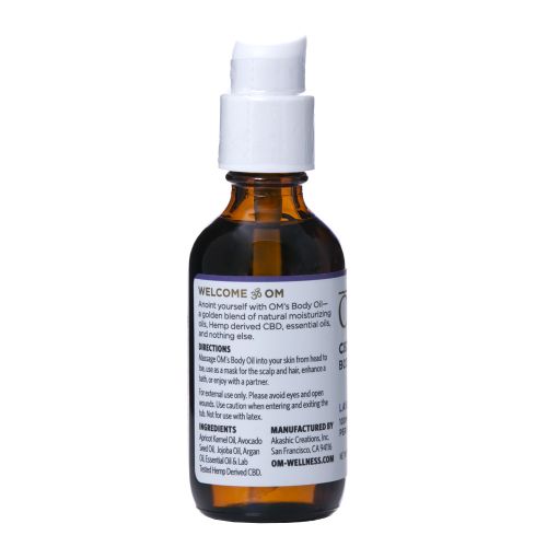 Lavender 100mg CBD Body Oil by OM Wellness 