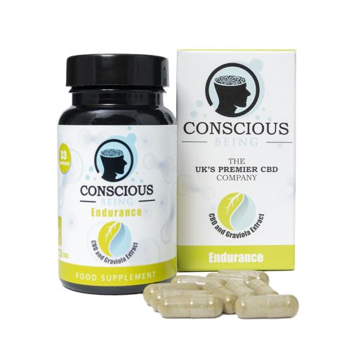 Endurance CBD Capsules by Conscious Being