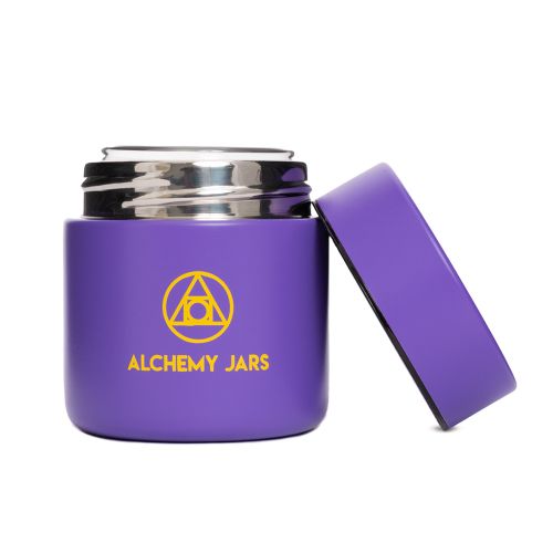 Lakers Purple Vacuum Insulated 50ml Concentrate Jar by Alchemy Jars 