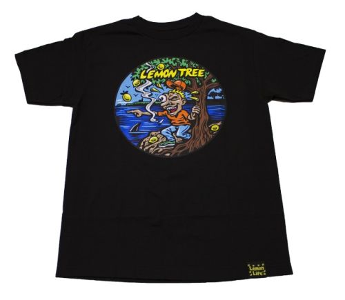 Crazy Shawn T shirt - Black by Lemon Life SC