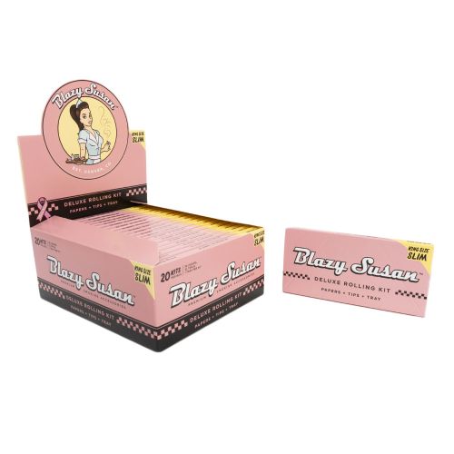 Deluxe Rolling Kit - Blazy Susan King Size Rolling Papers