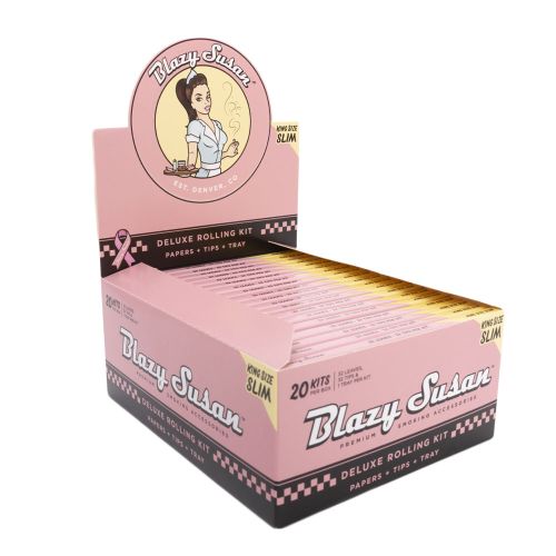 Deluxe Rolling Kit - Blazy Susan King Size Rolling Papers