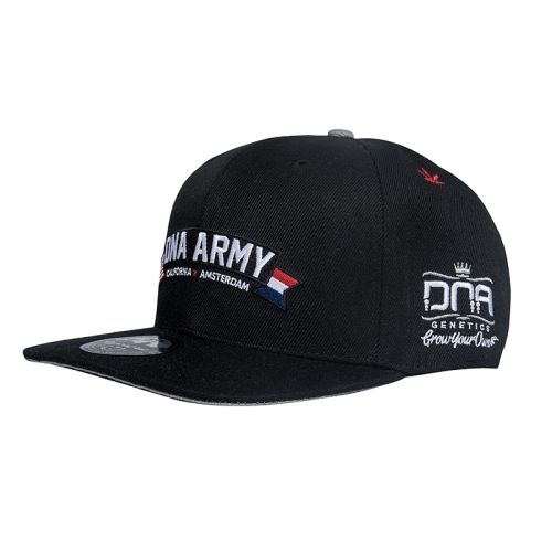 Custom 6 Panel Snapback Hat - DNA Army by DNA Genetics 