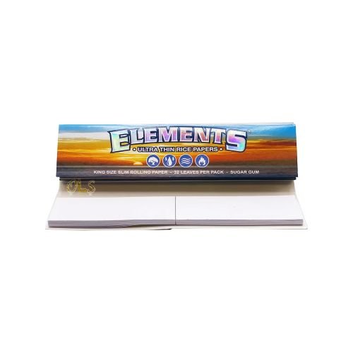 Elements Connoisseur KingSize Papers with Tips (32 pcs, 24/Box)