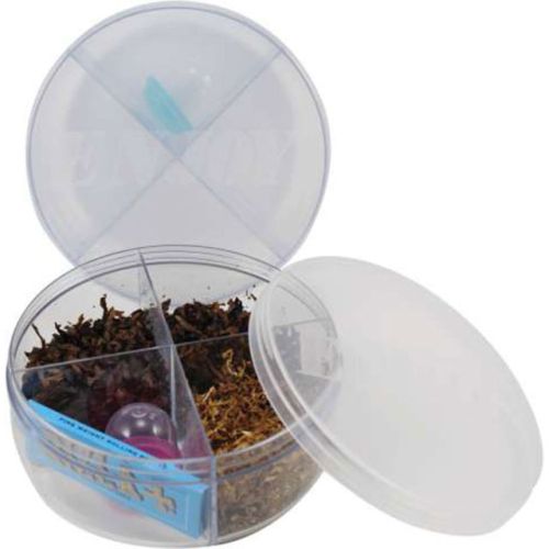 Enjoy Stash Jar - The Jar with 4 compartments to keep everything separate!