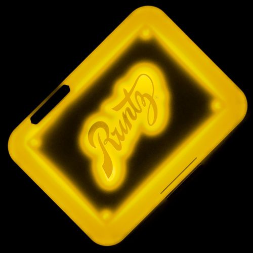 Glow Tray x Runtz (Yellow) LED Rolling Tray by Glow Tray