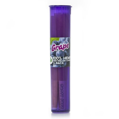 Grapes Flavoured Pre-Rolled Cones By Tasty Puffs 
