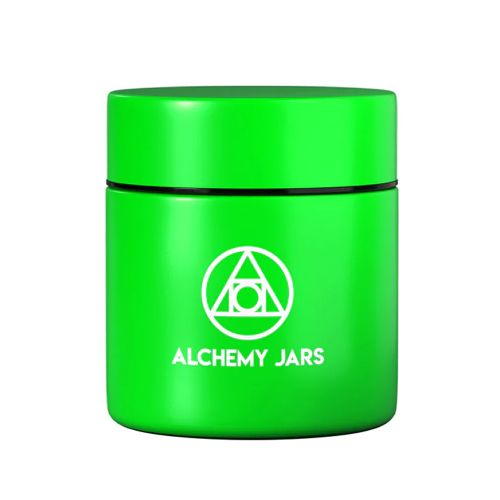 Lime Green Vacuum Insulated 50ml Concentrate Jar by Alchemy Jars