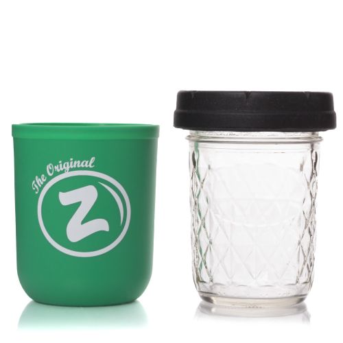 Green The Original Z 8oz Mason Stash Jar by RE:STASH