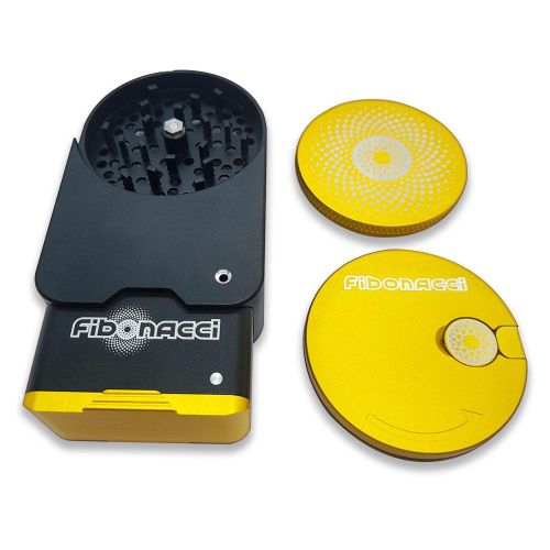 A1 Compact Grinder Yellow by Fibonacci Grinders
