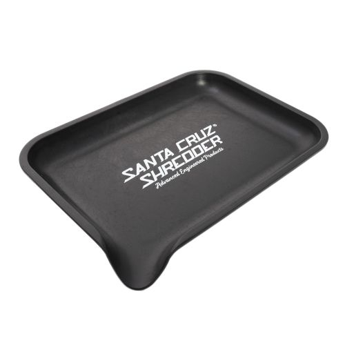 Hemp Rolling Tray by Santa Cruz Shredder - (Black)