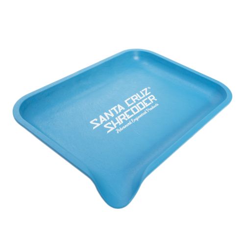 Hemp Rolling Tray by Santa Cruz Shredder - (Blue)