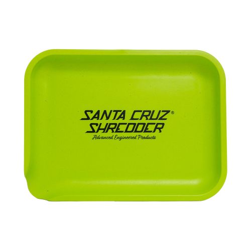 Hemp Rolling Tray by Santa Cruz Shredder - Lime Green