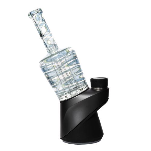Clear ZigZag Custom Henny Bottle Peak Glass by Idab Glass