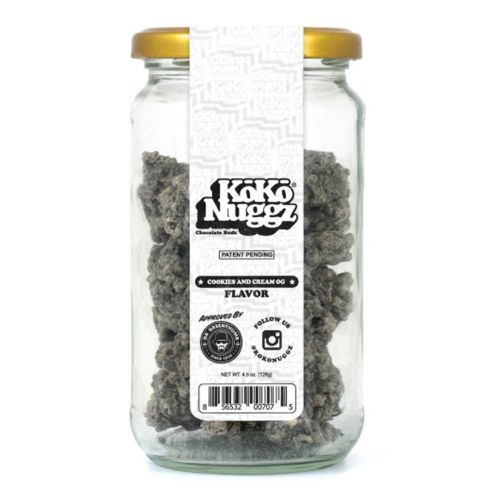 Cookies & Cream Flavour Chocolate Budz (4.5oz) by KokoNuggz