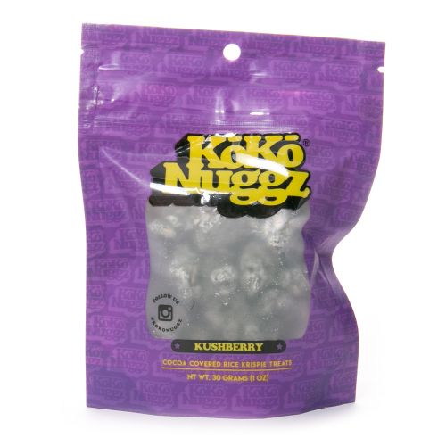 Kushberry Flavour Chocolate Buds (1oz) by KokoNuggz