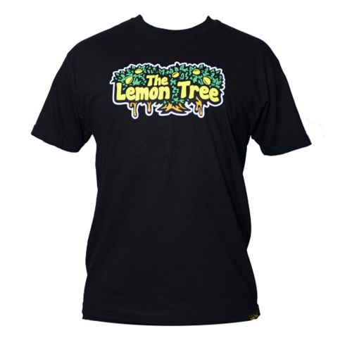 The Lemon Dripping Tree T-Shirt - Black by Lemon Life SC